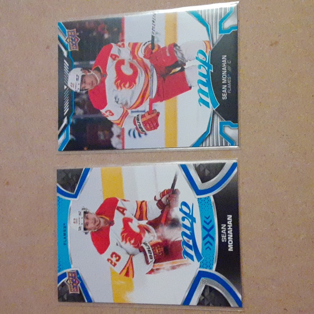 Sean Monahan Calgary Flames NHL Hockey Trading Cards & Sticker X 11 - Picture 6 of 16